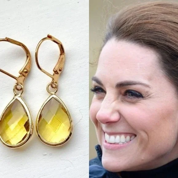 Citrine earrings - Picture 4 of 5